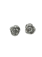 Orecchini a Forma di Rosa in Argento 925 - CM Silver Jewels