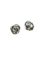 Orecchini a Forma di Rosa in Argento 925 - CM Silver Jewels