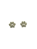 Orecchini Zampa in Argento 925 Placcato Oro con Zirconi - CM Silver Jewels