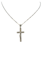 Collana Donna in Argento 925 con Crocifisso