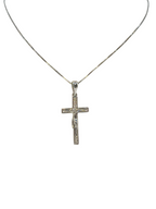 Collana Donna in Argento 925 con Crocifisso