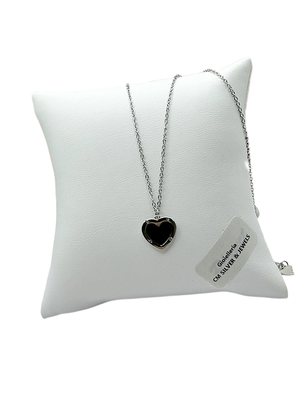 Black Heart – 925 Silver Necklace That Speaks About You