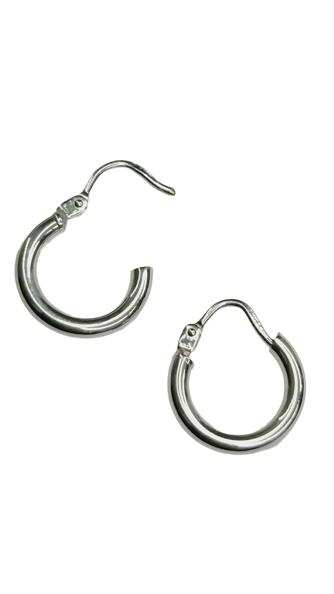 Orecchini particolari in Oro Bianco 750 (18 carati)