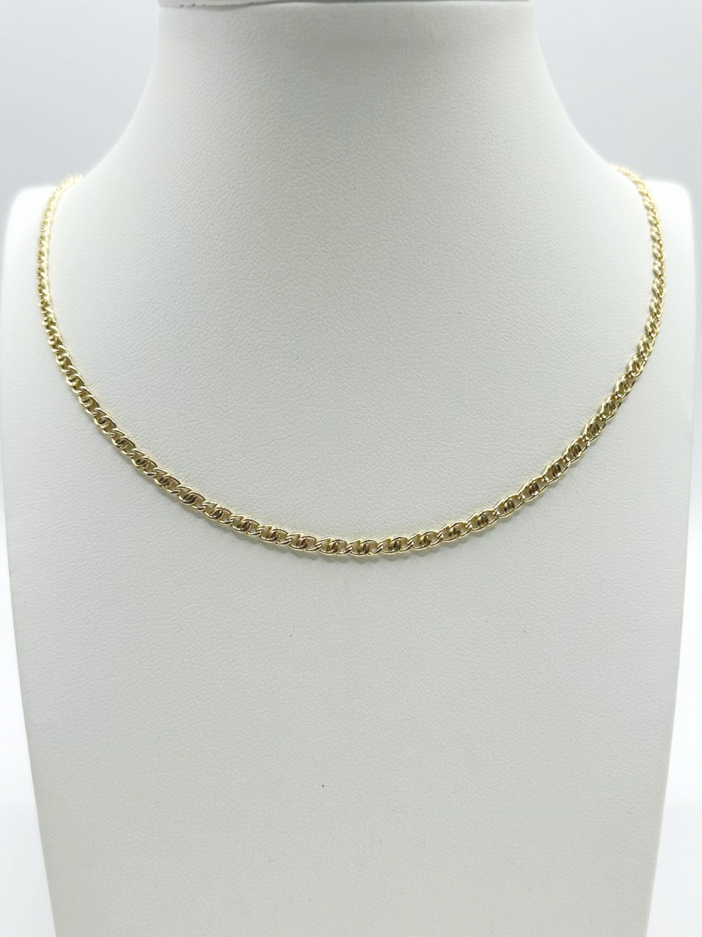 Collana in Oro 18 Carati 750 – Lunghezza 51 cm, 4,22 g – Eleganza e Semplicità