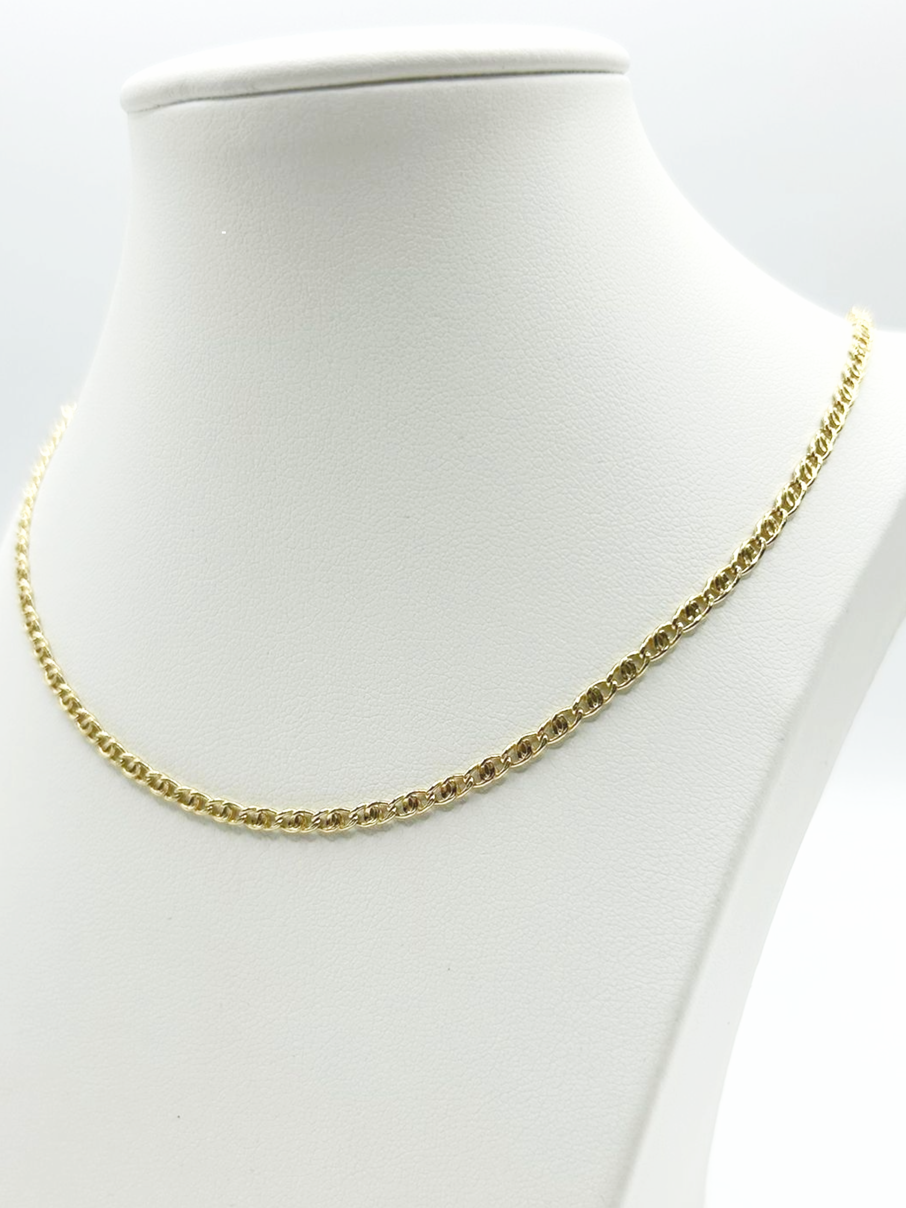 Collana in Oro 18 Carati 750 – Lunghezza 51 cm, 4,22 g – Eleganza e Semplicità
