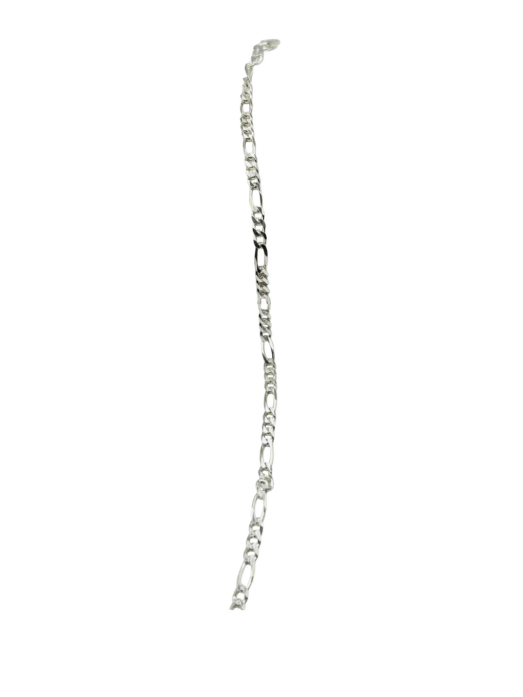 Premium 925 Silver Figaro Link Bracelet – Authentic Character, Style, and Brilliance