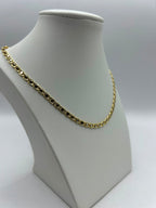Collana Girocollo Bicolore in Oro 750 (18 Carati) – 50 cm | CM Silver Jewels