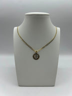 Collana in Oro 18k con Ciondolo Rosa dei Venti – 50 cm | CM Silver Jewels