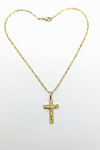 Set Uomo in Argento 925 – Collana con Croce e Bracciale Coordinato