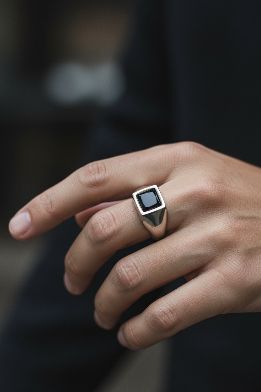 Anello Berlino indossato uomo