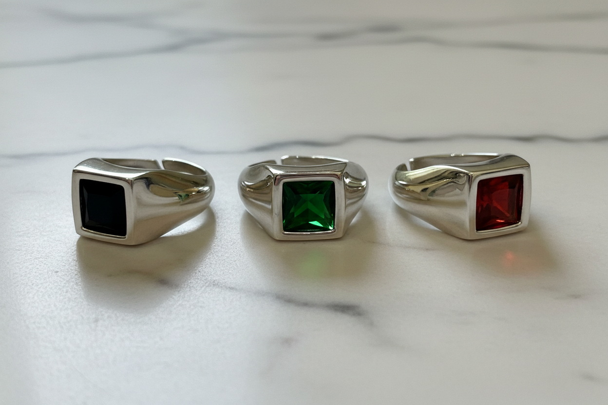 Anello Berlino tre colori