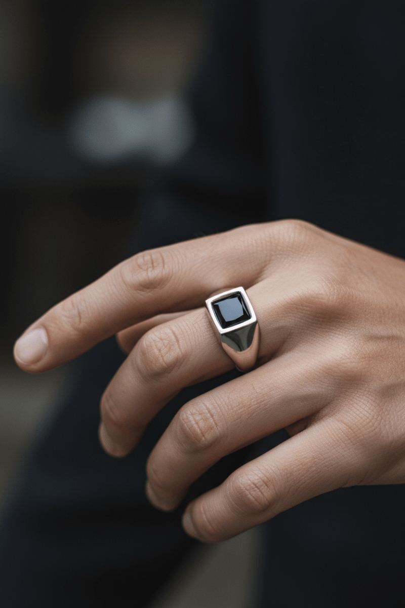 Anello Berlino indossato uomo