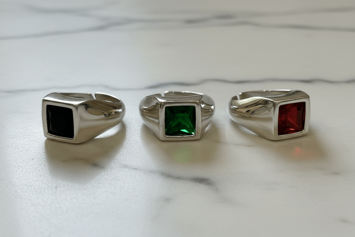 Anello Berlino tre colori