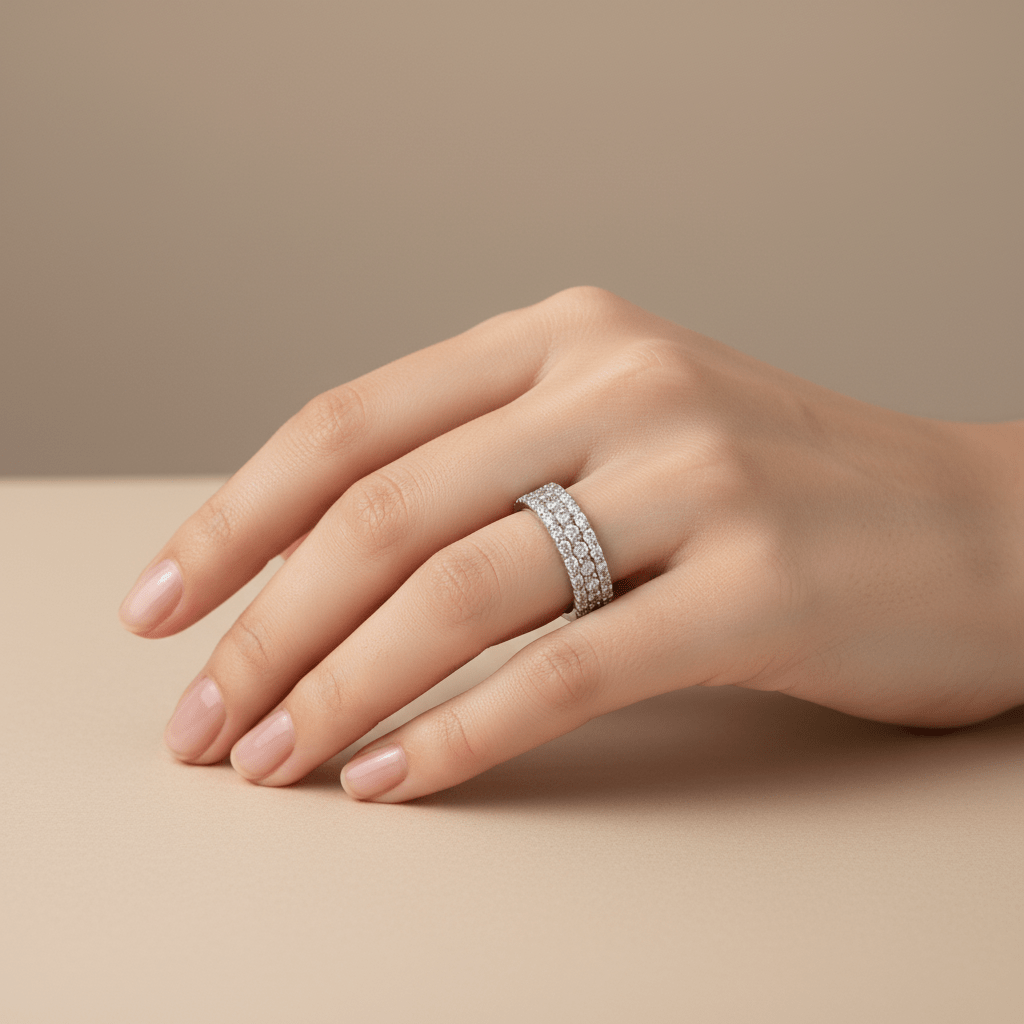 Anello Pavé - Lifestyle