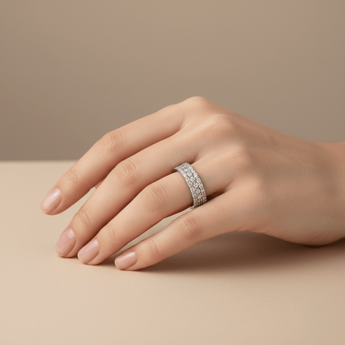 Anello Pavé - Lifestyle