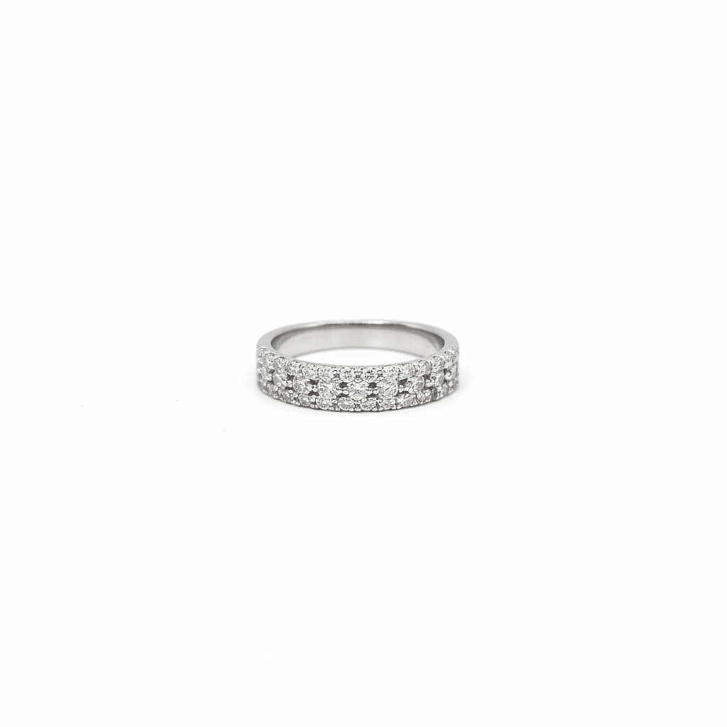 Anello Pavé - Sfondo Bianco