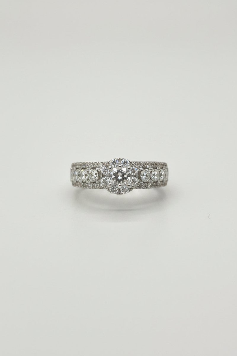 Anello da Donna in Argento 925 con Zirconi Brillanti – Design Elegante e Luminoso - Gioielleria CM SILVER & JEWELS