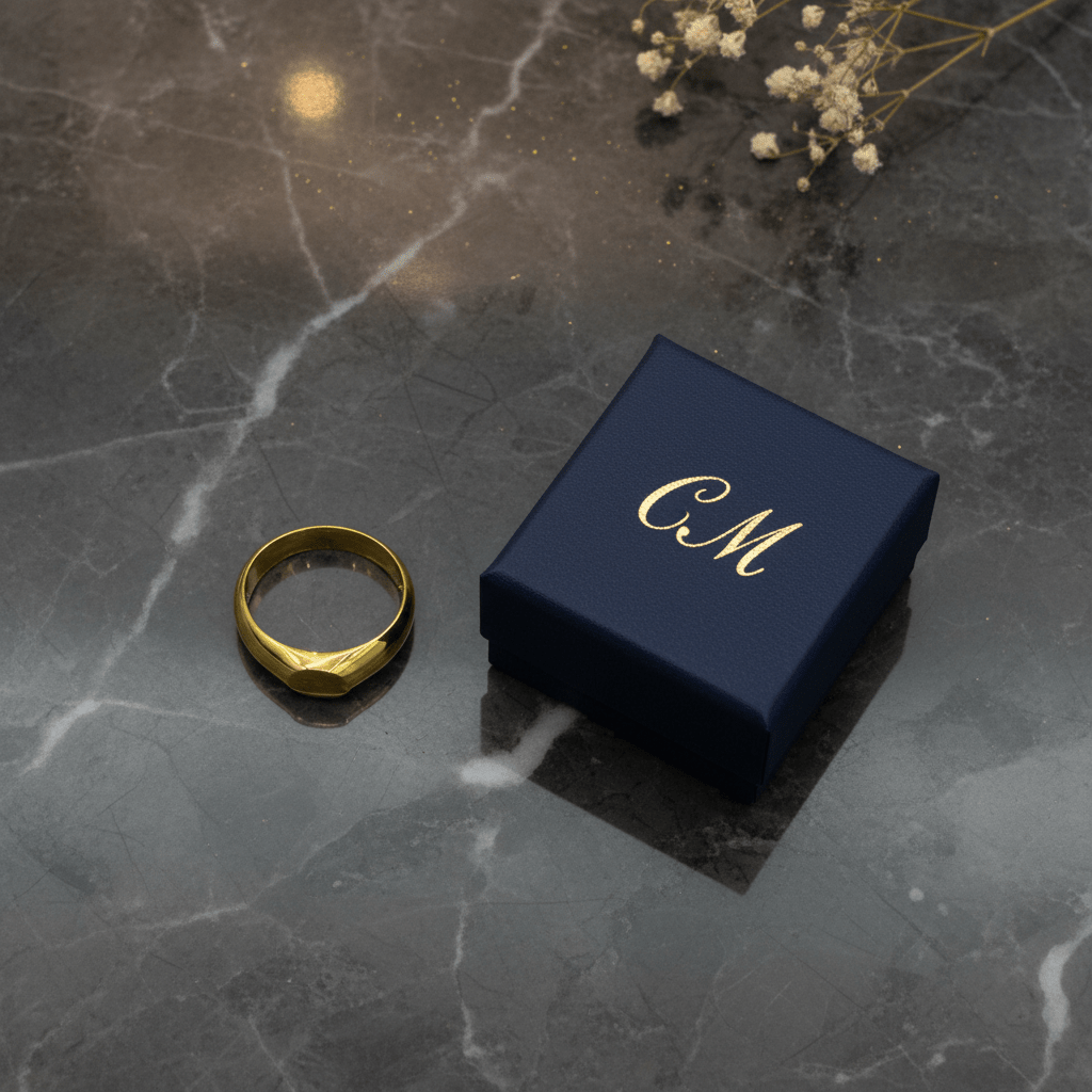 Anello Minimal - Flat Lay