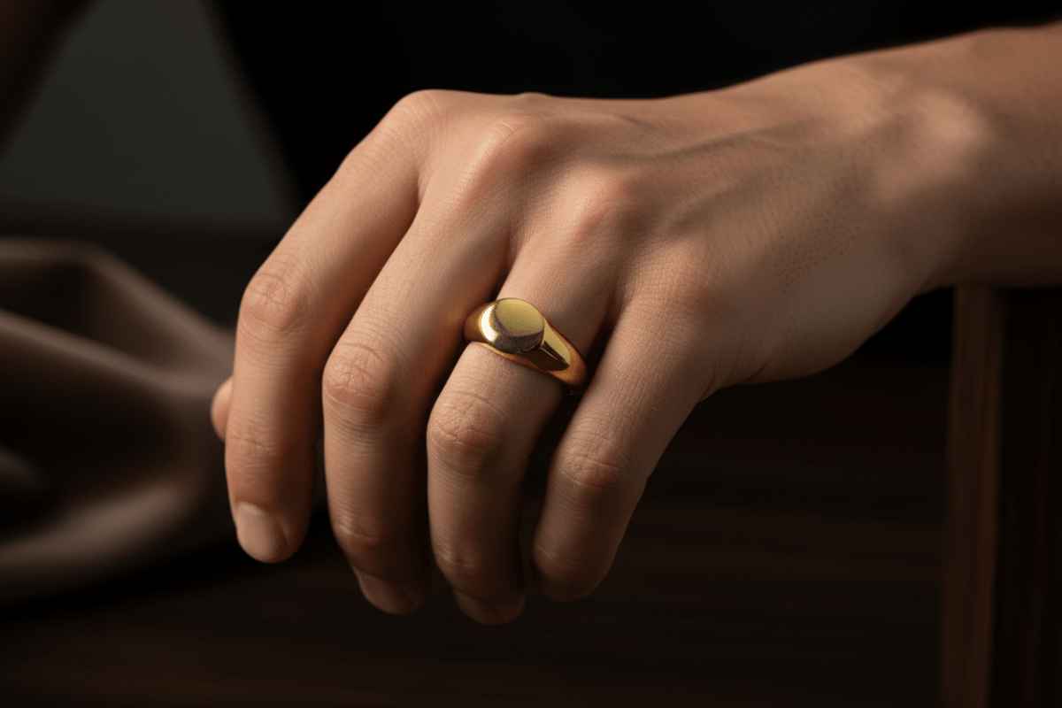 Anello Minimal - Lifestyle
