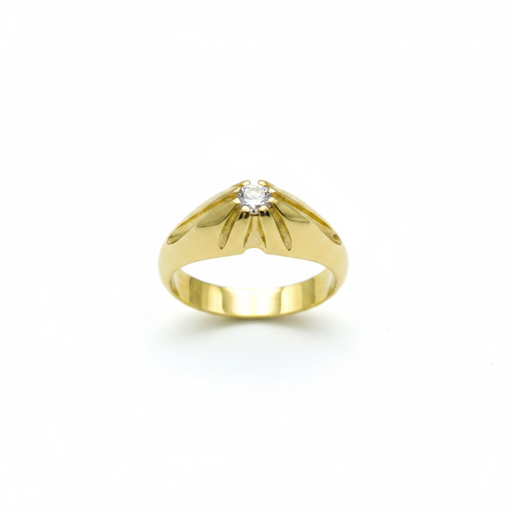 Anello Pietra - Sfondo Bianco
