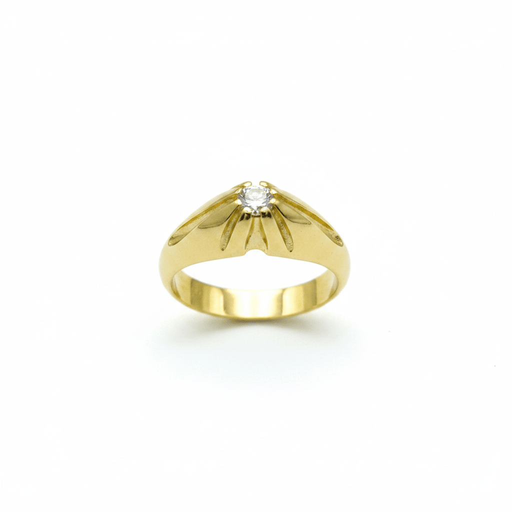 Anello Pietra - Sfondo Bianco