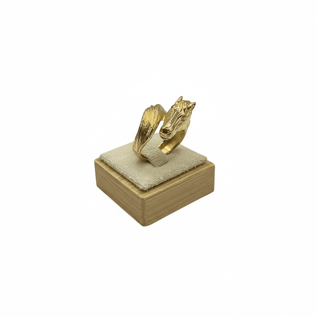 Anello Cavallo - Sfondo Bianco