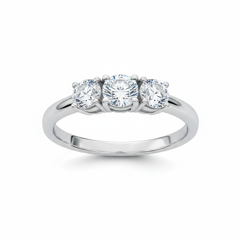 Anello Trilogy - Sfondo Bianco