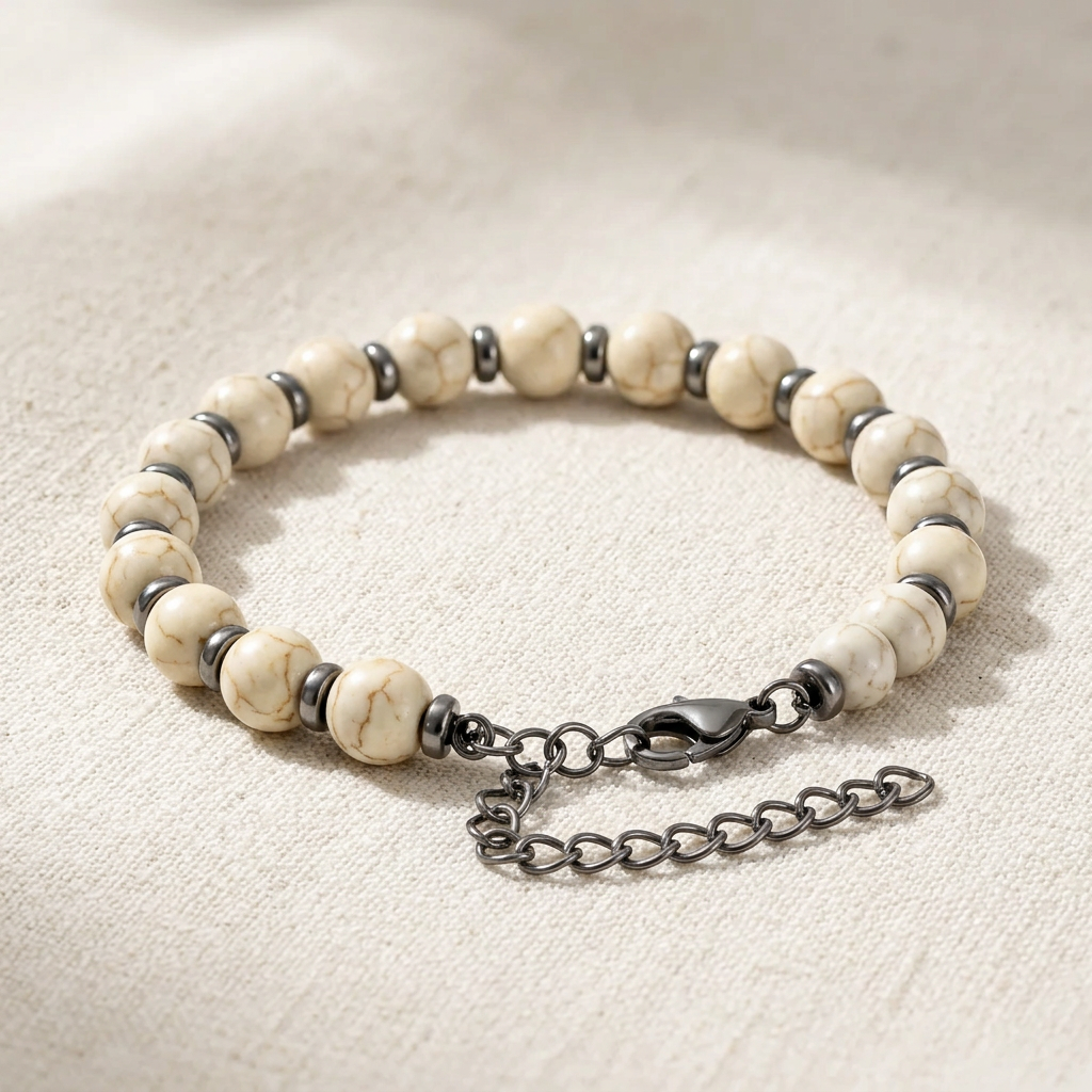 Angolazione alternativa del bracciale con moschettone e prolunga