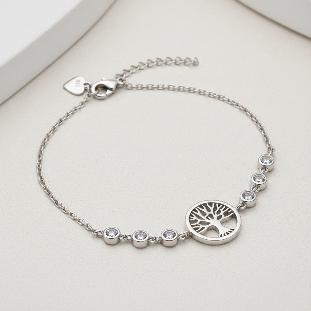 Angolo alternativo - Bracciale Albero della Vita chiusura