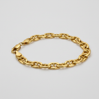 Angolo alternativo - Bracciale Figaro Oro