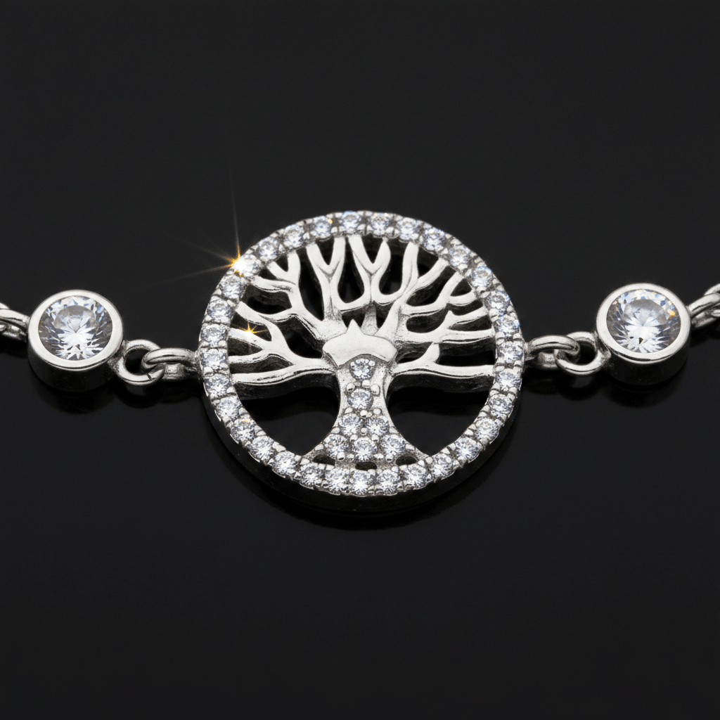 Detail Shot - Bracciale Albero della Vita macro