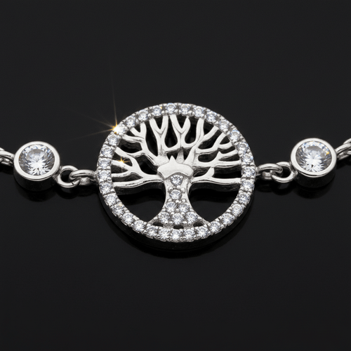 Detail Shot - Bracciale Albero della Vita macro