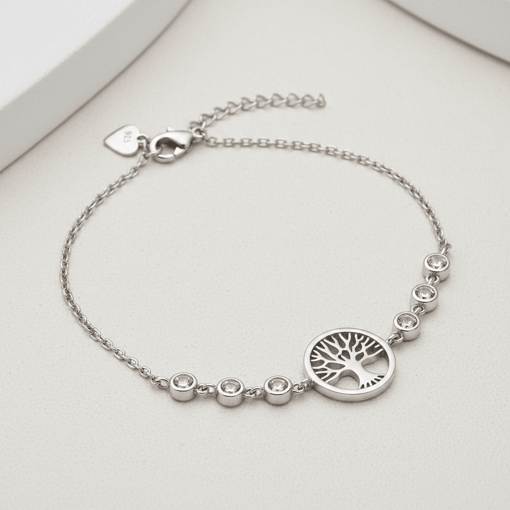 Angolo alternativo - Bracciale Albero della Vita chiusura
