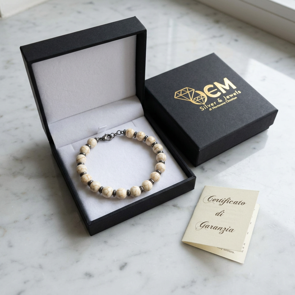 Bracciale nel cofanetto CM Silver & Jewels con certificato di garanzia