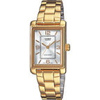 Casio Timeless Watch LTP-B166G-9AVEF – Quartz Women's Gold Steel | CM Silver Jewels