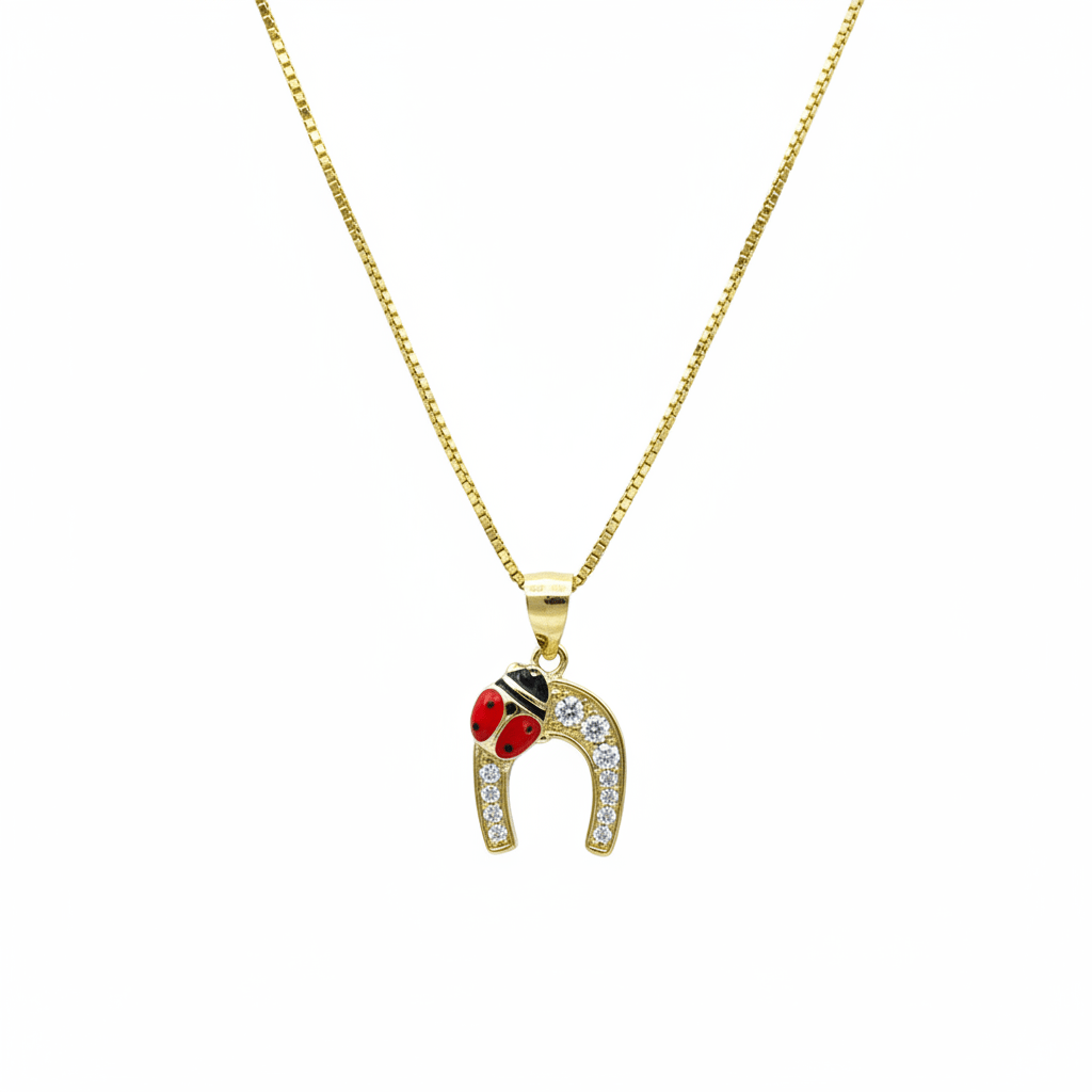 Hero Shot – Collana Ferro di Cavallo e Coccinella