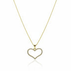 Hero Shot – Collana Cuore Pavé