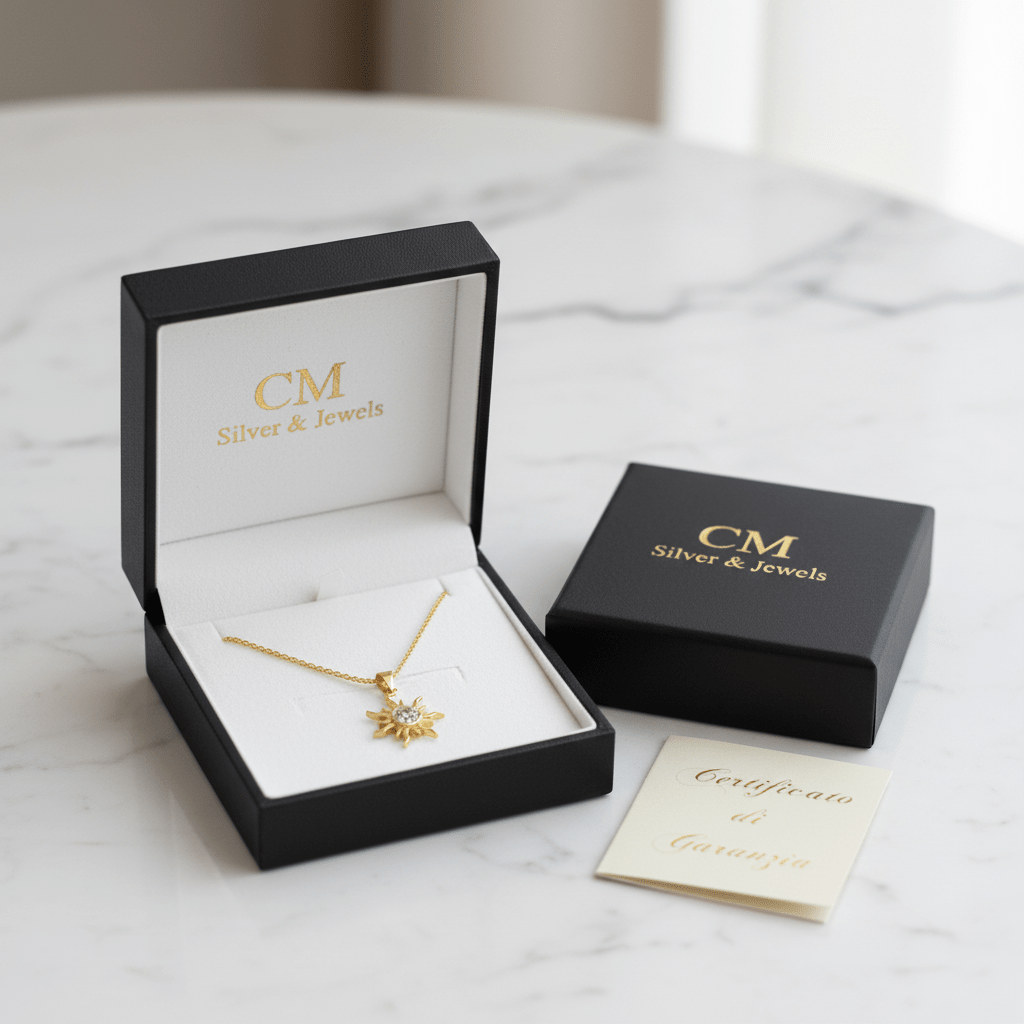 Collana Sole – Cofanetto CM Silver & Jewels