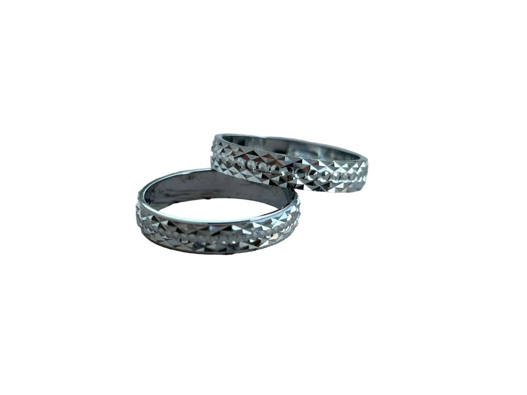 Coppia Fedine in argento 925% - Gioielleria CM SILVER & JEWELS