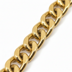 Detail Shot - Macro maglia figaro oro 18k