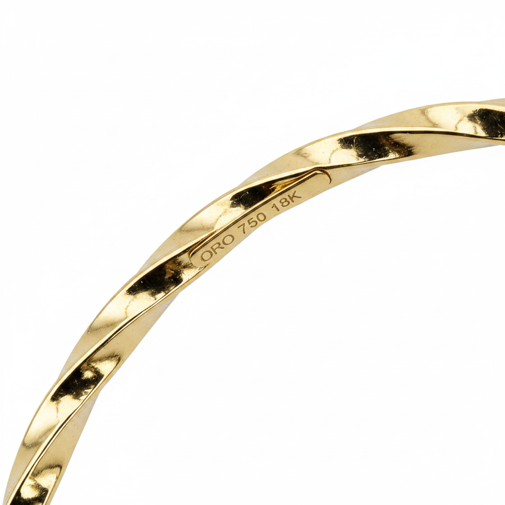 Detail shot - spessore 2mm filo torchon diamantato