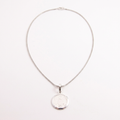 Hero della collana in argento 925 con ciondolo San Gabriele e catena veneziana