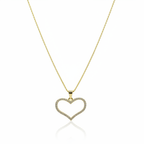 Hero Shot – Collana Cuore Pavé