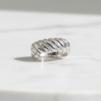 Anello donna argento 925 su marmo bianco – CM Silver Jewels