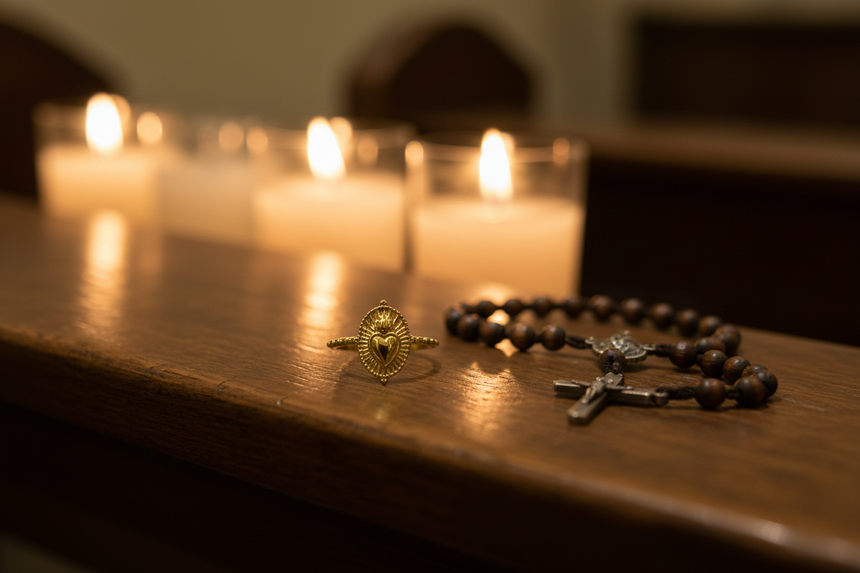Lifestyle - Anello Ex Voto in chiesa