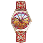 Women's Rose Gold La Ruota 37 mm Watch MB101 | CM Silver Jewels