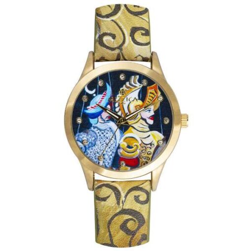 Women's Gold-Tone I Pupi Siciliani Watch 37 mm | CM Silver Jewels