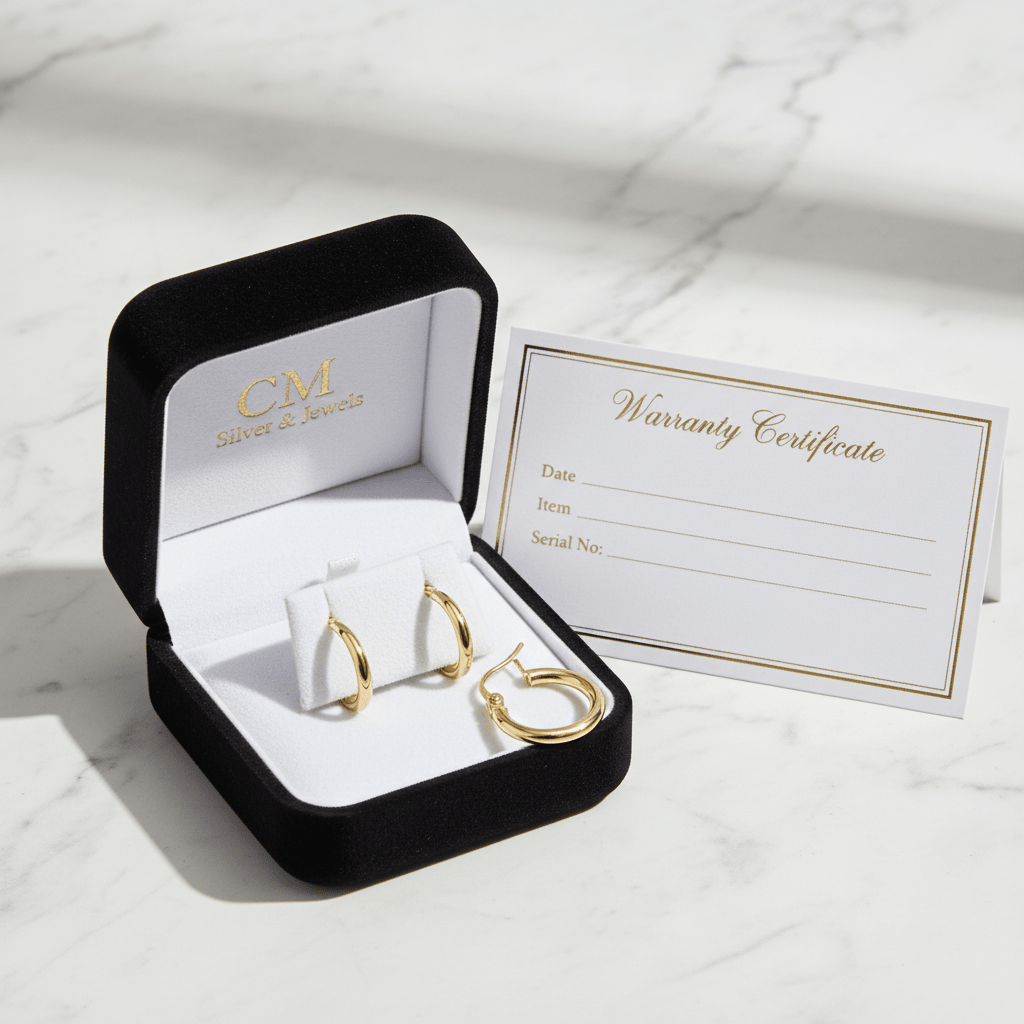 Cofanetto CM Silver & Jewels orecchini bambina oro 18k