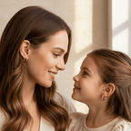 Lifestyle madre figlia orecchini oro 18k
