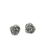 Orecchini a Forma di Rosa in Argento 925 - CM Silver Jewels